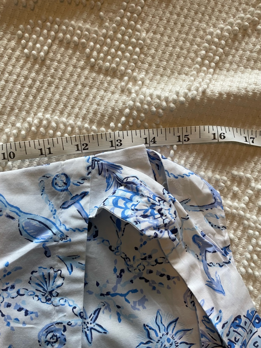 Lilly Pulitzer Blue & White Nautical Print Wrap Skort - Picture 7 of 8